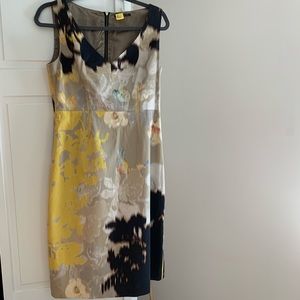 Elie Tahari Water Color Sheath Dress